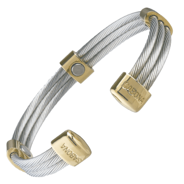 Trio Cable Stainless/Gold Magnetic