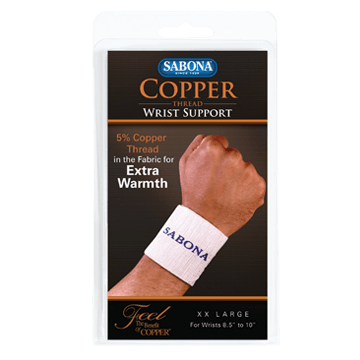 Copper Thread Wrist Support