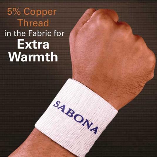 Copper Thread Wrist Support, package closeup