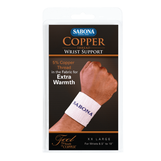 Copper Thread Wrist Support